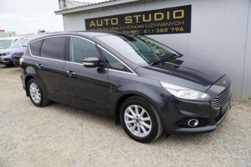 Ford S-Max II Van 2.0 TDCi 180KM 2018 Ford S-Max NawigacjaElektryczna KlapaAsystentyGrzane FoteleTempomatLadny, zdjęcie 1