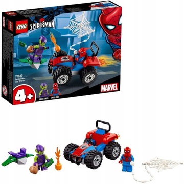 KLOCKI LEGO SPIDER-MAN 76133 POŚCIG SAMOCHODOWY