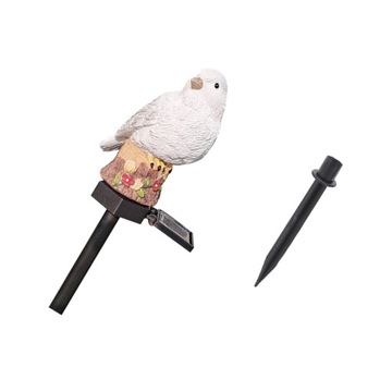 LAMPA ZEWNĘTRZNA SŁONECZNA MEWA PTAKA