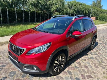 Peugeot 2008 I SUV Facelifting 1.2 PureTech 110KM 2018 Peugeot 2008-1.2 Benzyna Klima Alu Kamera