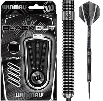 LOTKI RZUTKI DART Winmau Blackout 90% Wolfram 23g