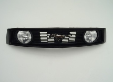 2010-2012 MUSTANG GT GRILL KRATKA ATRAPA ZDERZAKA GÓRNY HALOGENY OPRAWKI