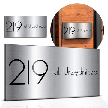 TABLICZKA na dom TABLICA Adresowa NUMER DOMU wz 93