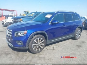 Mercedes GLB 2022 Mercedes-Benz GLB 2022 r., 2,0L 250 4MATIC 2.0 Benzyna 221KM