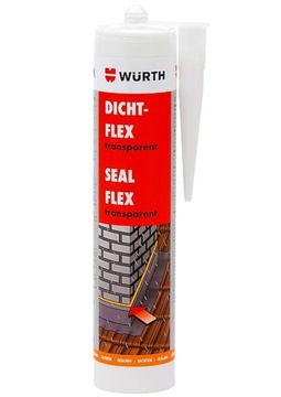 Szczeliwo dekarskie DACHFLEX WURTH 310ml bezbarwny