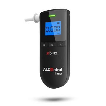 PROFESJONALNY ALKOMAT XBLITZ +USTNIKI +BATERIE
