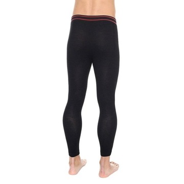 Мужские термо-кальсоны Brubeck Active Wool, черные, XL