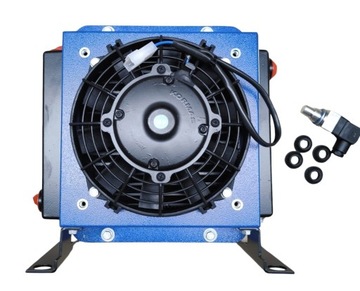 Охладитель гидравлического масла 120 л/мин, постоянный ток 12 В с термостатом масляного радиатора