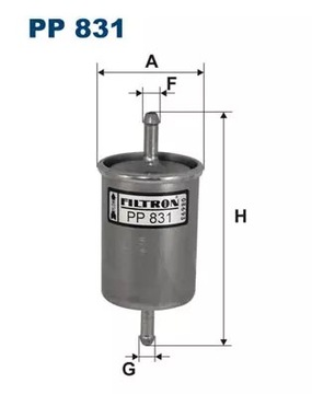 FILTRON FILTR PALIVA PP831 BMW OPEL SEAT PP 831