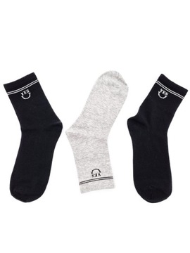 3x Skarpetki damskie bawełniane skarpety 39-41