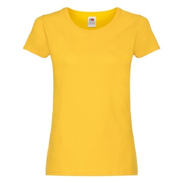 DAMSKA KOSZULKA T-SHIRT FRUIT original sunflo. L