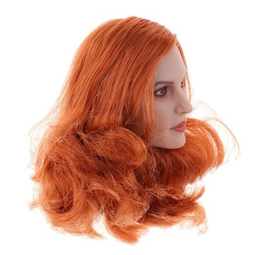 Женская фигура в масштабе 1/6, лепка головы, лепка головы