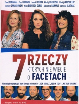 DVD 7 RZECZY, KTÓRYCH NIE WIECIE O FACETACH - NOWA