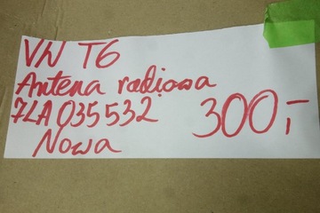 ANTÉNA RÁDIOVÁ VW T6 7LA 7LA035532