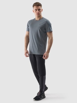 4F МУЖСКАЯ БЫСТРОСУХАЯ ТРЕНИРОВОЧНАЯ ФУТБОЛКА REGULAR – СЕРАЯ, размер M