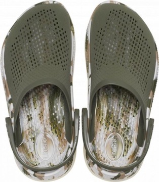 Damskie Buty Chodaki Klapki Crocs Literide 360 Marbled Clog 42-43