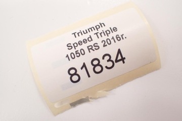 Triumph Speed ​​Triple RS 1050 18-