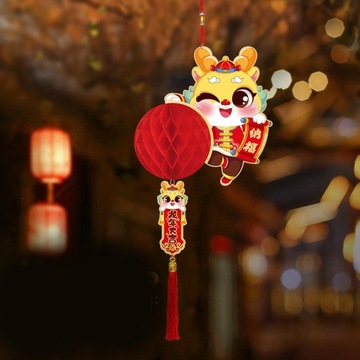 Китайский красный фонарь, подвеска, прочная декоративная новинка, подвесной стиль B