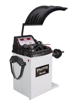 Wyważarka do kół aut osobowych INVENTO VBS 220E laser hamulec 3D AUTO ALU