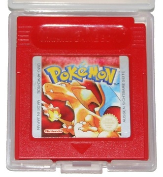 Pokemon Rote, Red Edition - gra na konsole Nintendo Game boy Color- GBC.