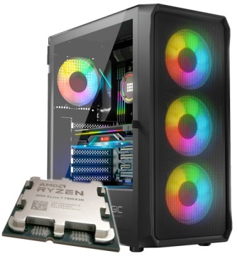 KOMPUTER GAMINGOWY PORTOS RYZEN 7 7800X3D SSD2TB 32GB RX7600 WIFI