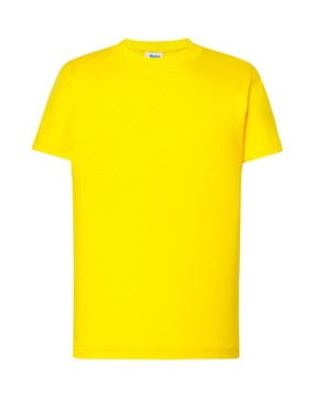 Koszulka t-shirt dziecięcy żółty 7-8 128-134
