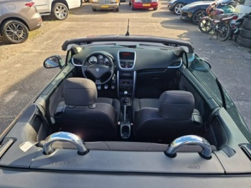 Peugeot 207 CC 1.6 VTi 120KM 2007 Peugeot 207 CC 1.6 Benzyna 120 KM, Cabrio, Klima, zdjęcie 9