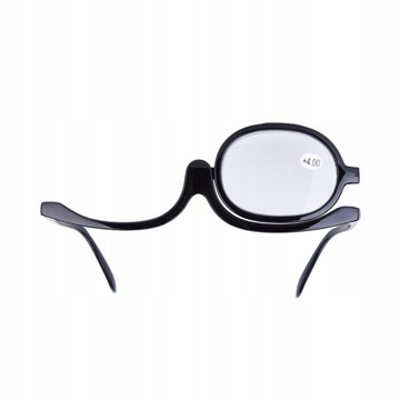 УВЕЛИЧИВАЮЩИЕ ОЧКИ ДЛЯ МАКИЯЖА ГЛАЗ 4.00 + ЧЕРНЫЕ