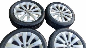 KOLA PNEUMATIKY ALU RÁFKY 215/50/17 OPEL ASTRA IV 5X115 KOMPLET