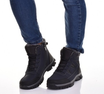 УДОБНАЯ МУЖСКАЯ ЗИМНЯЯ ОБУВЬ, УТЕПЛЕННЫЕ, ОЧЕНЬ ТЕПЛЫЕ КЛАССИЧЕСКИЕ СНЕЖНЫЕ БОТИНКИ