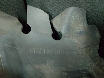 CITROEN DS4 2011 VOLANT VZDUCHU PRAVÁ 9671970080