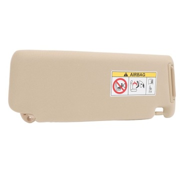 Przednie Sońce Visor Beige Sun Giez xmza DA