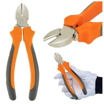 Кусачки 8-дюймовые кусачки, боковые плоскогубцы с удлиненным узлом, плоскогубцы