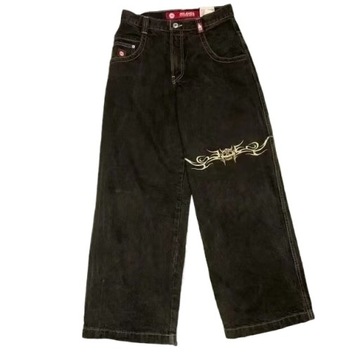 Spodnie Męskie Jeansy Streetwear JNCO Jeans Y2k Hi-Promocja!