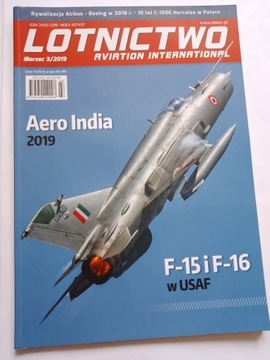 Lotnictwo Aviation International magazyn marzec 3 2019 Aero India 2019