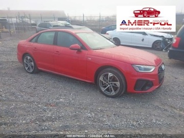 Audi A4 B9 2021 Audi a4 2021r., 4x4, 2.0L 2.0 Benzyna 261KM