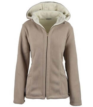 Gruby polar z kapturem bluza polarowa polar M