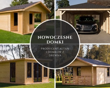 Domek letniskowy, ogrodowy Sevilla 1, wym. 4 x 6