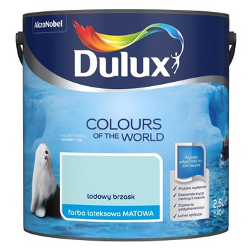 Farba Dulux Kolory Świata LODOWY BRZASK 2,5L
