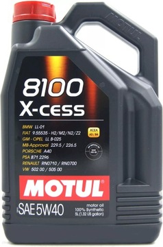 OLEJ MOTUL 8100 X-CESS 5W40 A3/B4 5L