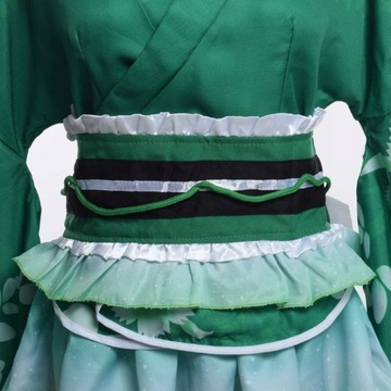 Женское платье-кимоно в стиле аниме