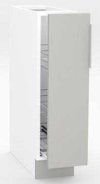 Szafka kuchenna stojąca cargo 20x50cm PLATYNA