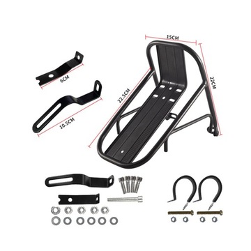 Передняя стойка для велосипедов. Опора багажника. Держатель передней вилки. Багажник, не требующий инструментов.