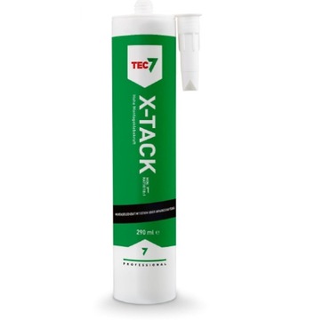 TEC7 САМЫЙ БЫСТРЫЙ ПРОЧНЫЙ КЛЕЙ ДЛЯ УСТАНОВКИ X-TACK ВЫСОКАЯ ПЕРВОНАЧАЛЬНАЯ КРЕПЛЕНИЕ