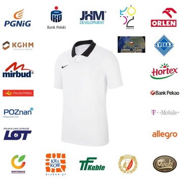 Koszulka męska Nike Dri-FIT Park 20 Polo SS biała CW6933 100 Koszulka męska