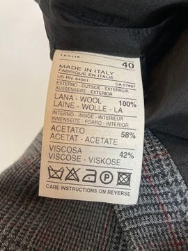 Spódnica 100% wełna BENETTON r. 40 made in Italy