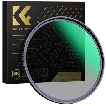 Filtr efektowy K&F Concept Black Diffusion 1 77mm
