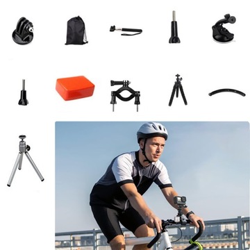 Набор аксессуаров для камер GoPro Hero 8 7 6 5 4 3 2 BLACK 216 шт.
