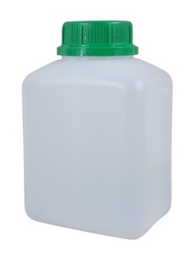 Bukłak 500ml kwadratowa + korek nakrętka HDPE