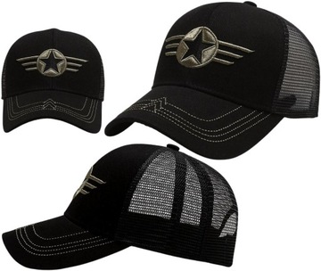 Регулируемая бейсболка, черная